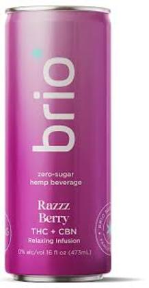 Brio Zero Razz Berry 10mg THC